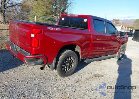 2022 Chevrolet Silverado 1500 Ltd 4Wd Short Bed Rst from USA, damaged, VIN 1GCUYEED1NZ220611